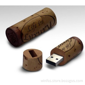 Customized Wood Logo Print USB